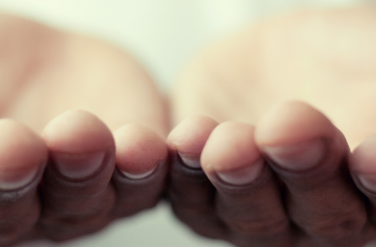 Giving erotic massage