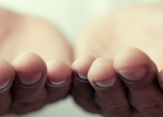 Giving erotic massage