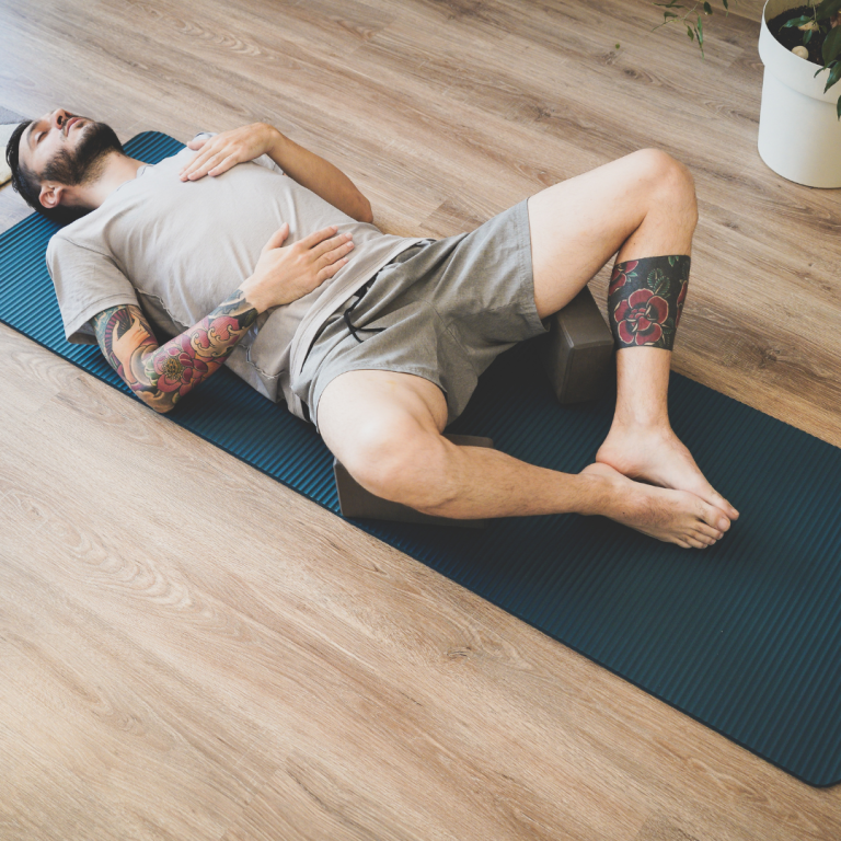 Stretching for pelvic floor