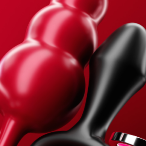 Using vibrating anal toys